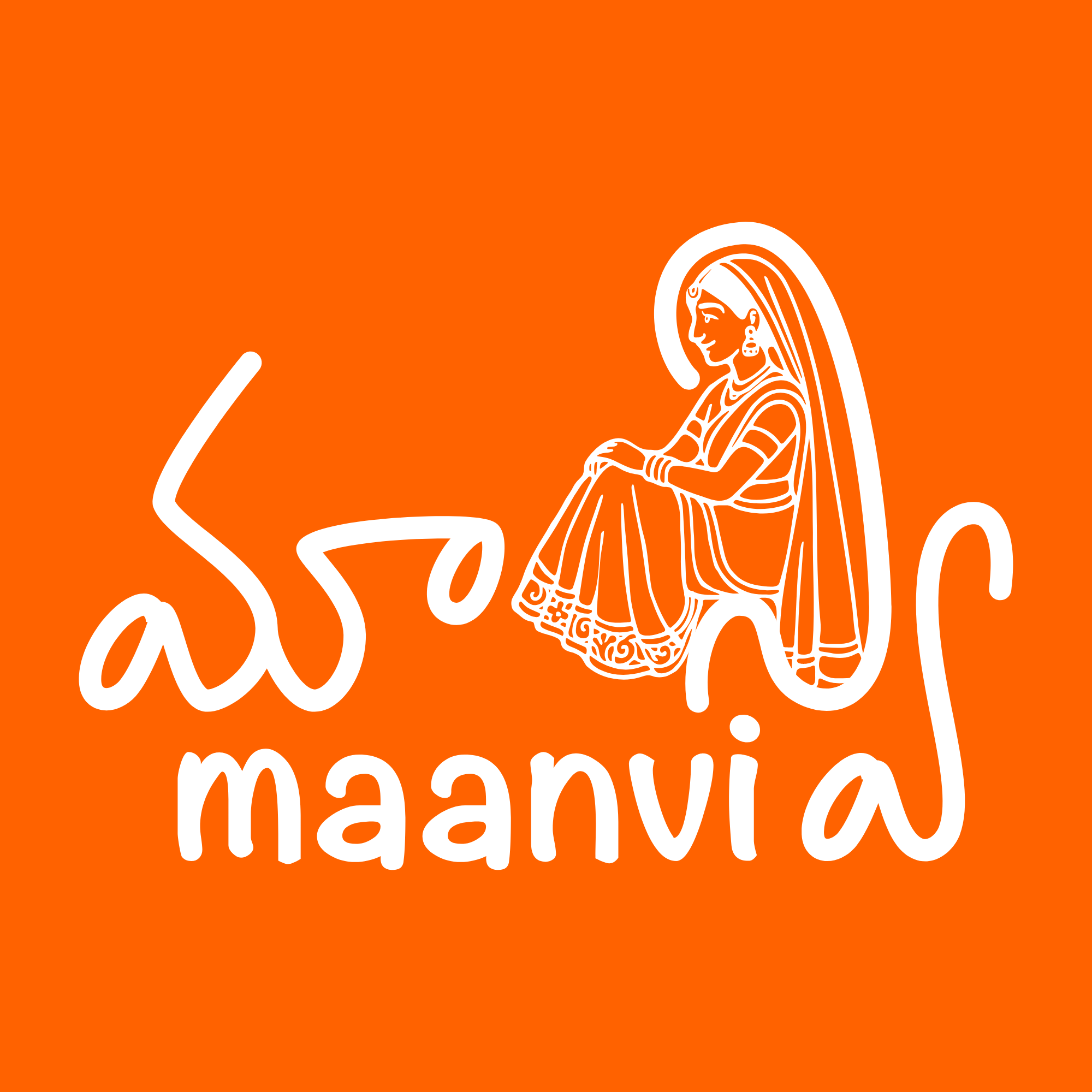 Maanvi 2025 logo design